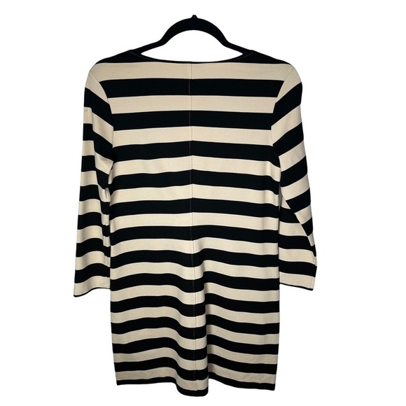 THEORY Striped Onita Dress Size Medium - Picture 4 of 16